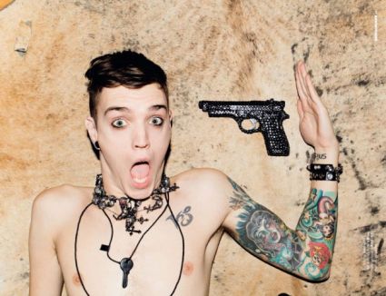 Josh Beech Arm And Chest Tattoo